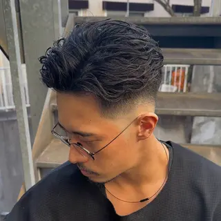 ショート メンズ Louwe  sharesalon所属・松井 豊のヘアスタイル