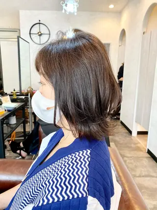 ミディアム ⭐️ショート⭐️美髪 矯正⭐️水口陸のヘアスタイル