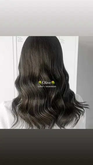 セミロング カラー ヘアアレンジ 🩰‎暖色特化 / 𝐒𝐚𝐤𝐢🤎のヘアスタイル