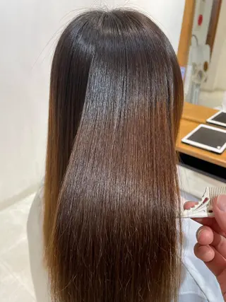 ロング レイヤー/韓国ヘア /顔周り/大久保貴之のヘアスタイル