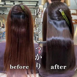 セミロング 🦋美髪矯正、髪質 改善のプロ🦋アオイのヘアスタイル