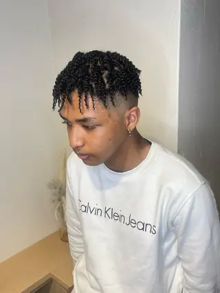 パーマ メンズ Le'a所属・渋谷/フェード/ 國分 翔のヘアスタイル