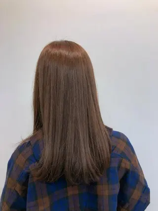ロング カラー 髪質改善/縮毛矯正/ 透明感カラーYUMAのヘアスタイル