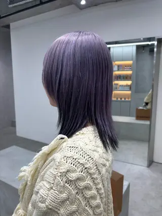 セミロング ✨ハイトーン/カット /Yudai✨のヘアスタイル