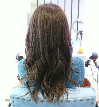 ロング カラー ヘアアレンジ 小林 伸行のヘアスタイル