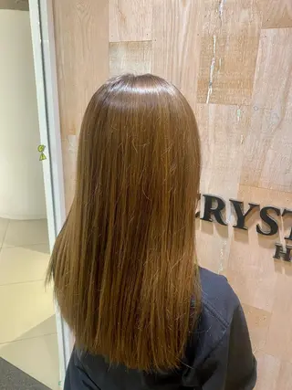 カラー 田中 陵のヘアスタイル