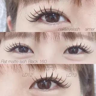 マツエク・マツパ nail&eye aimerのマツエク・マツパデザイン