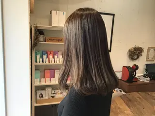 ロング カラー 生田 博紀のヘアスタイル