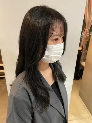 ロング Null 表参道所属・岩下昂世/ ハイトーン/デザインのヘアスタイル