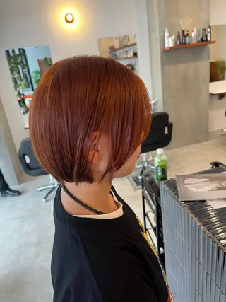 ショート PEAKY.所属・韓国レイヤー/ coconaのヘアスタイル