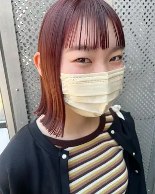 ミディアム モテ髪🌈細矢 森平のヘアスタイル