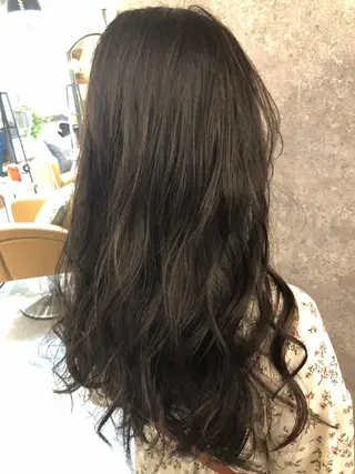 ロング 髪質改善縮毛矯正 リピートNo.1米倉のヘアスタイル
