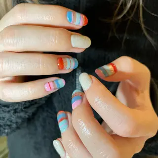 ネイル AOI✩⡱ y2kネイルのネイルデザイン