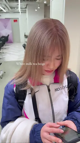 セミロング 📍欧米風/デ ザインNO.1/雅のヘアスタイル