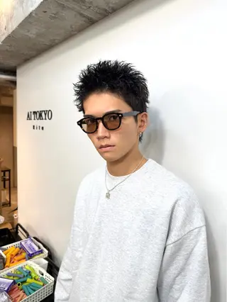 ショート パーマ chinatsu ໒꒱ ‧₊˚の眉毛・アイブロウイメージ