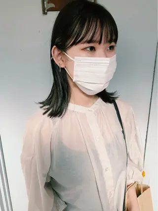 セミロング カラー 梅田/似合わせヘア/ sayakaのヘアスタイル