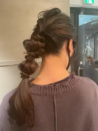 ロング ヘアアレンジ classic 新横浜所属・大人girly🛋️ 🤍yukakoのヘアスタイル