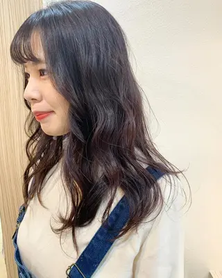 ロング カラー DiMPlE  ディンプル所属・🌸スタイリスト 山浦美恵のヘアスタイル