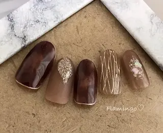 ネイル 40代からの爪を守る ×ケア重視サロン♡のネイルデザイン