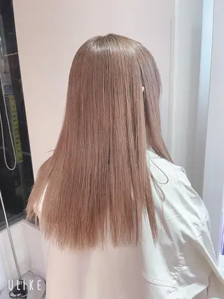 ロング カラー 福島成美/髪質改善 縮毛矯正/カラーのヘアスタイル