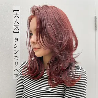 ミディアム 指名支持率NO.1 スタイリストのヘアスタイル