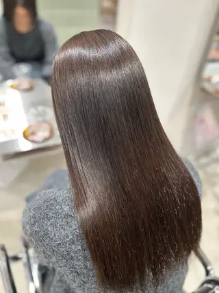 ロング カラー ink by artefice所属・兼重 嵐のヘアスタイル
