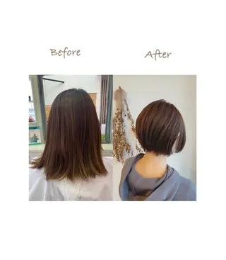 ショート カラー 美容室 ソンリエのヘアスタイル