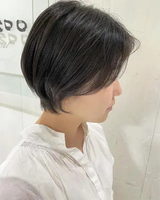 ショート カラー 河合秀明/ショート /ボブ/レイヤーのヘアスタイル