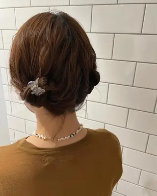 ミディアム カラー パーマ ヘアアレンジ メンズ キッズ ネイル マツエク・マツパ 🫧垢抜けヘア🫧 SHIORIのヘアスタイル