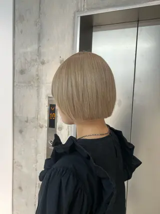 ショート Lond Role所属・🎀透明感ブラウ ンshizuka🎀のヘアスタイル