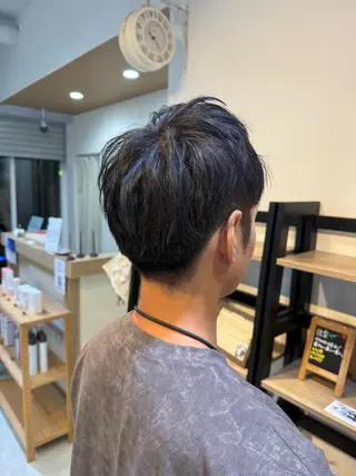 メンズ 島 歩那のヘアスタイル