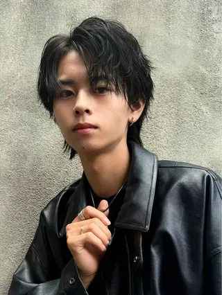 ショート メンズ NO.1メンズパーマ メンズ特化　萱原大幹のヘアスタイル