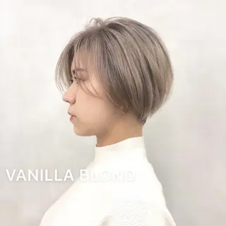 ショート 🌸ハイトーン 新田 廉 🌸のヘアスタイル
