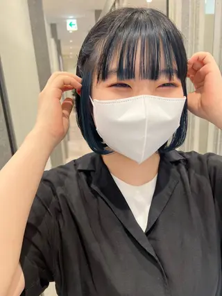 ショート カラー マツエクmarry池袋所属・マツエクモデル無料 marry 池袋秦のマツエク・マツパデザイン