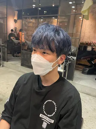 ショート カラー メンズ 高橋 りかのヘアスタイル