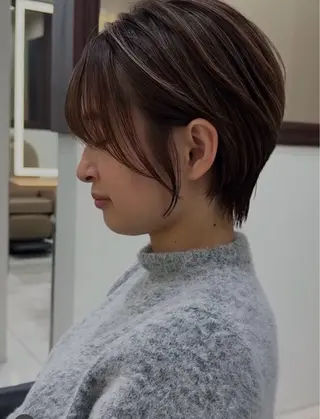 ショート nanami yamazakiのヘアスタイル