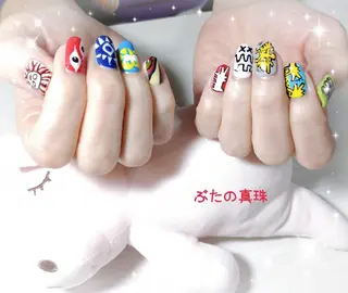 ネイル 林 珠里のネイルデザイン