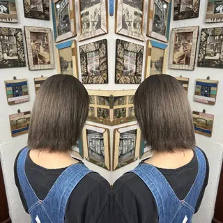 ショート カラー レイヤー/ボブ/ ミニボブ/AOIのヘアスタイル