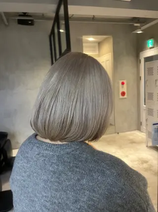 ミディアム カラー elima 調布所属・ちせ/ 透明感カラー /調布˚ 🦢₊✧のヘアスタイル