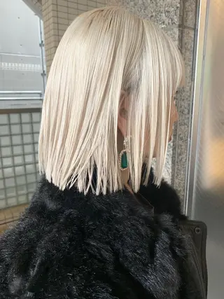 ショート ブリーチ＆カラーが 得意☀️望月宣雄☀️のヘアスタイル