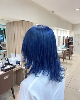 セミロング カラー 透明感カラー/ 松井克樹のヘアスタイル