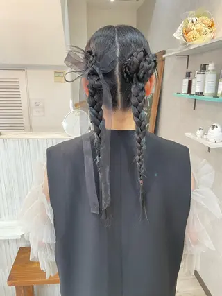 ヘアアレンジ シェアサロン糸所属・おおはし ひかりのヘアスタイル