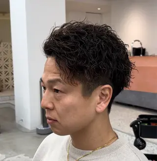 パーマ メンズ メンズ特化/パーマ /名駅/SUMIのヘアスタイル