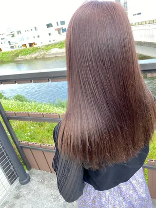 セミロング 粕川 達哉のヘアスタイル
