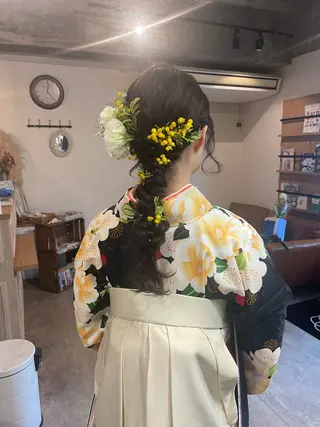 HARE 川崎晴佳のヘアスタイル