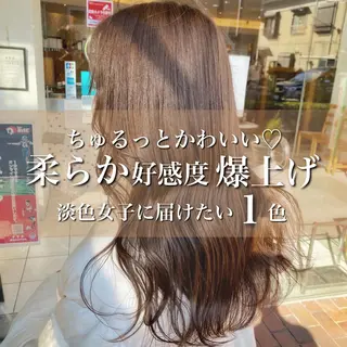 ロング カラー エリアマネージャー 復活の大澤竜馬のヘアスタイル