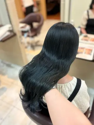 ロング カラー 🎀透明感カラー 🐈ナズナのヘアスタイル