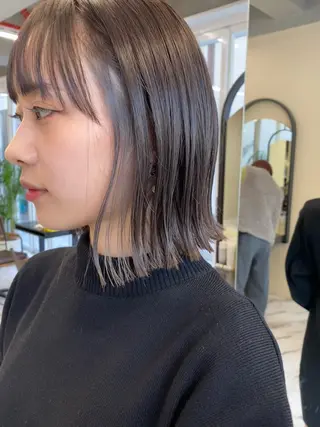 ミディアム 表参道/透明感カラー /島田 晃太郎🐻‍のヘアスタイル
