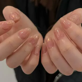 ネイル Ray. ちゅるん系ニュアンスのネイルデザイン