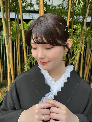 ヘアアレンジ 参列・イベントヘア♡ ゆいなのヘアスタイル